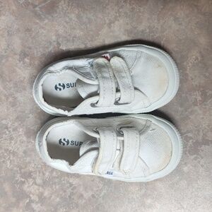 Superga size 23 gently used shoes for toddler boy